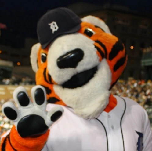 Detroit Tigers Mascot